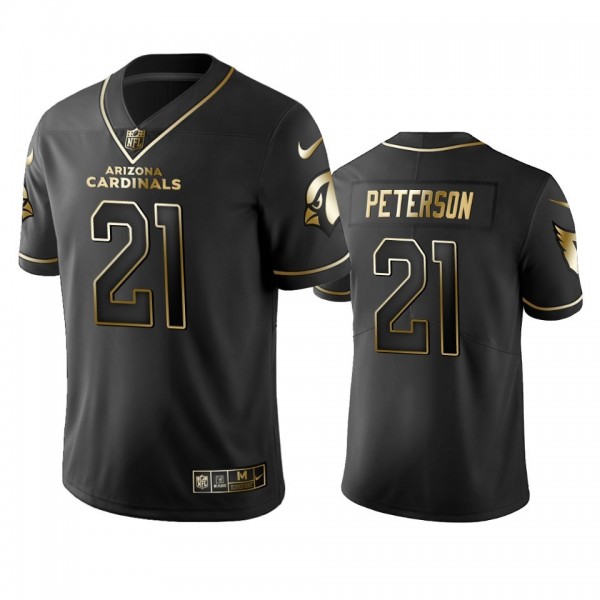 Cardinals #21 Patrick Peterson Men's Stitched NFL Vapor Untouchable Limited Black Golden Jersey