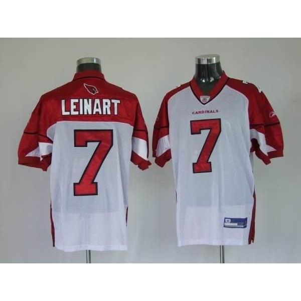 Cardinals #7 Matt Leinart White Stitched NFL Jersey