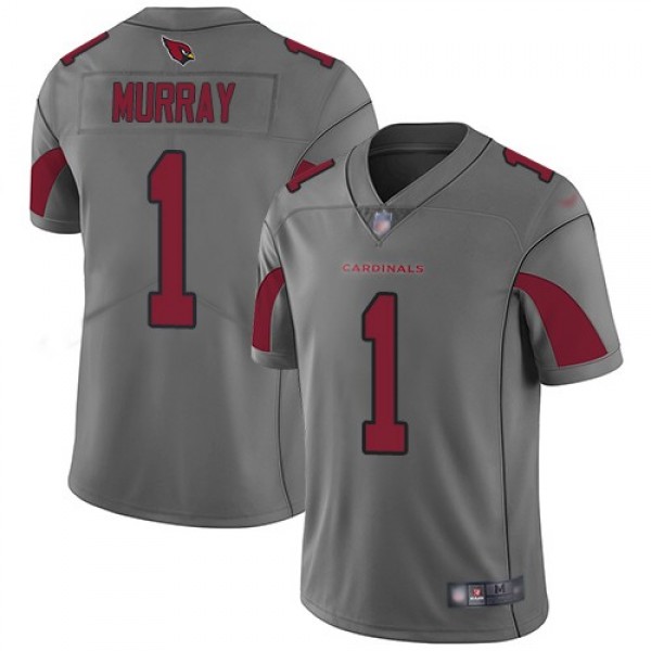 Nike Cardinals #1 Kyler Murray Silver Men's Stitched NFL Limited Inverted Legend Jersey
