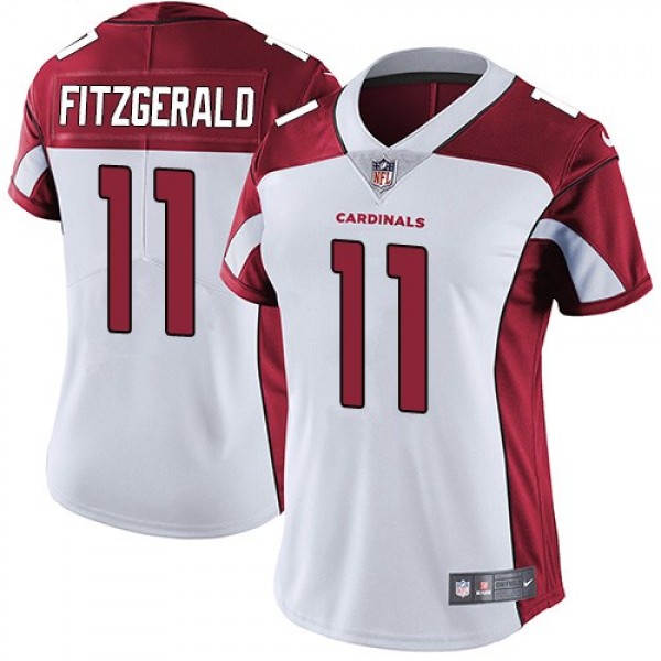 Women's Cardinals #11 Larry Fitzgerald White Stitched NFL Vapor Untouchable Limited Jersey