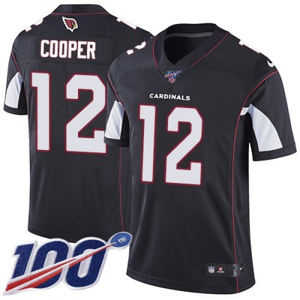 Nike Cardinals #12 Pharoh Cooper Black Alternate Men's Stitched NFL 100th Season Vapor Limited Jersey