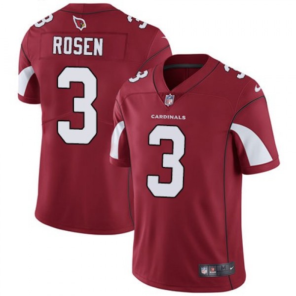 Nike Cardinals #3 Josh Rosen Red Team Color Men's Stitched NFL Vapor Untouchable Limited Jersey