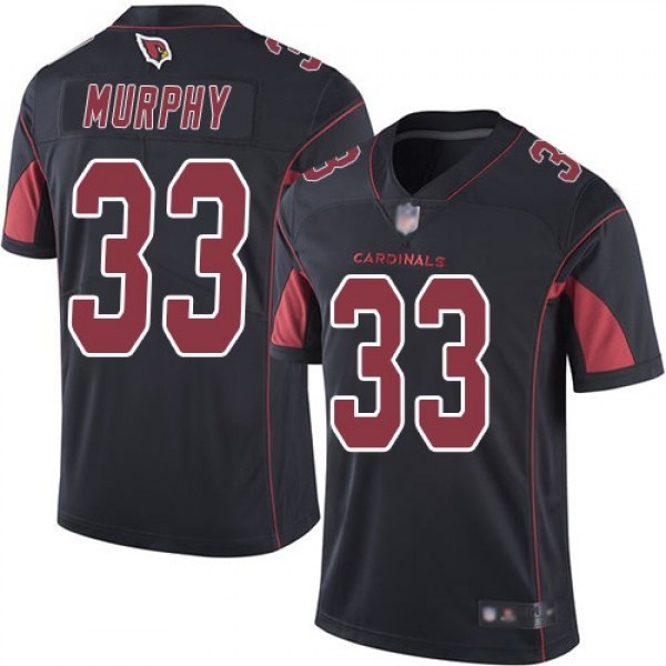 Nike Cardinals #33 Byron Murphy Black Men's Stitched NFL Limited Rush Jersey