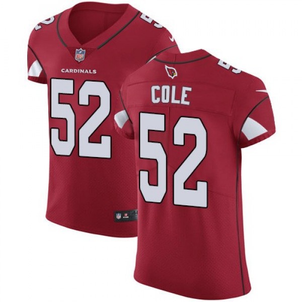 Nike Cardinals #52 Mason Cole Red Team Color Men's Stitched NFL Vapor Untouchable Elite Jersey