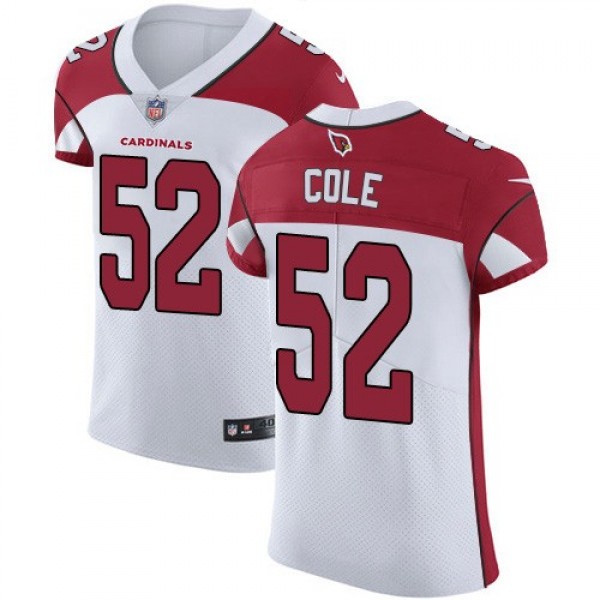 Nike Cardinals #52 Mason Cole White Men's Stitched NFL Vapor Untouchable Elite Jersey
