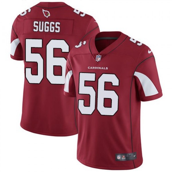 Nike Cardinals #56 Terrell Suggs Red Team Color Men's Stitched NFL Vapor Untouchable Limited Jersey