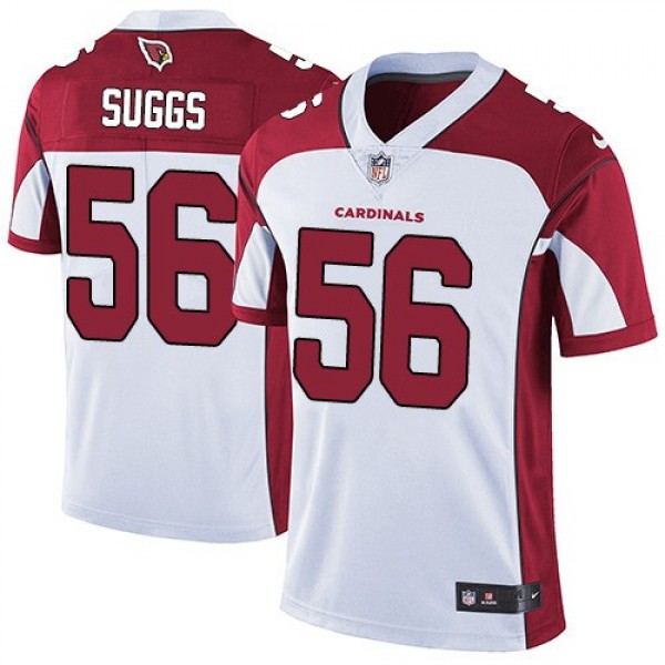 Nike Cardinals #56 Terrell Suggs White Men's Stitched NFL Vapor Untouchable Limited Jersey