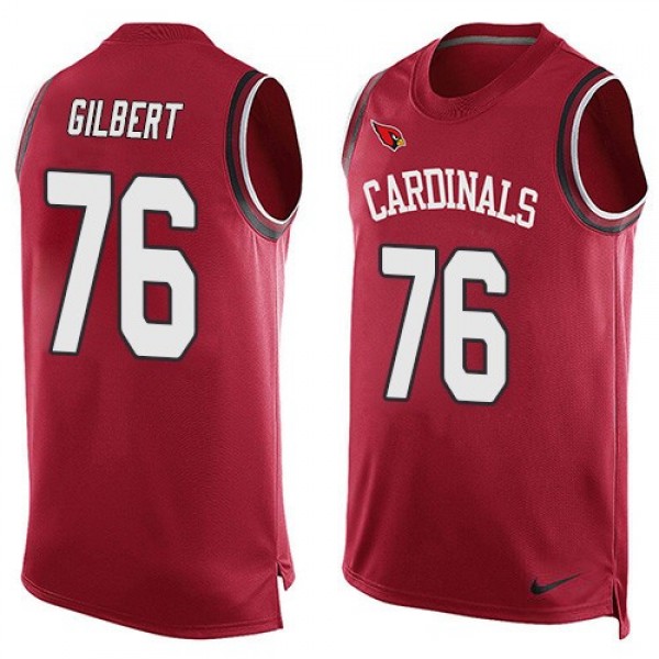 Nike Cardinals #76 Marcus Gilbert Red Team Color Men's Stitched NFL Limited Tank Top Jersey