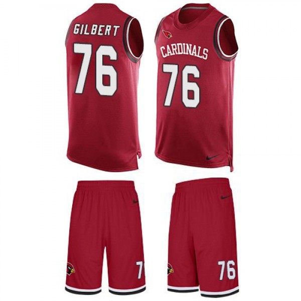 Nike Cardinals #76 Marcus Gilbert Red Team Color Men's Stitched NFL Limited Tank Top Suit Jersey