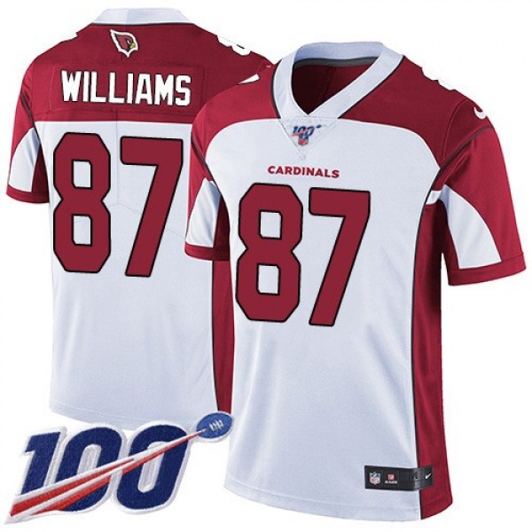 Nike Cardinals #87 Maxx Williams White Men's Stitched NFL 100th Season Vapor Limited Jersey