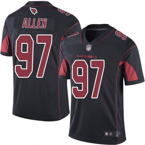 Nike Cardinals #97 Zach Allen Black Men's Stitched NFL Limited Rush Jersey