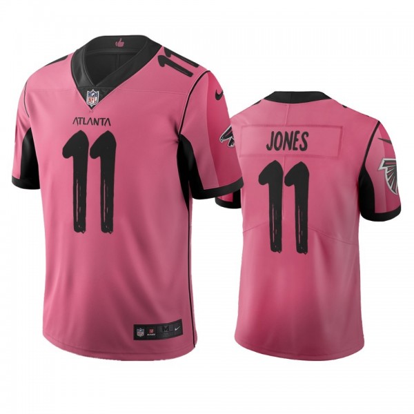 Atlanta Falcons #11 Julio Jones Pink Vapor Limited City Edition NFL Jersey