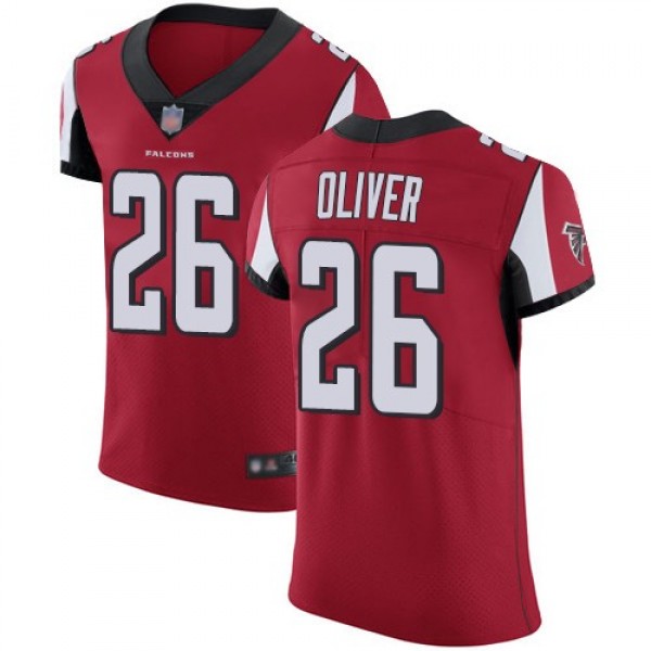 Nike Falcons #20 Isaiah Oliver Red Team Color Men's Stitched NFL Vapor Untouchable Elite Jersey