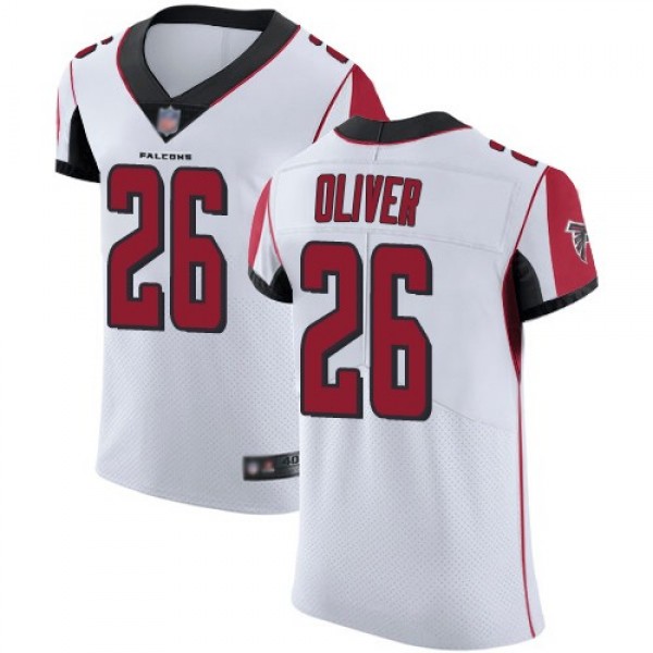 Nike Falcons #20 Isaiah Oliver White Men's Stitched NFL Vapor Untouchable Elite Jersey