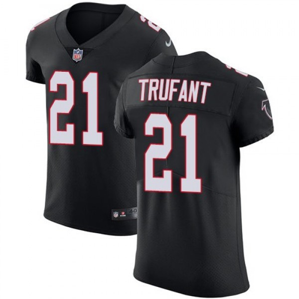 Nike Falcons #21 Desmond Trufant Black Alternate Men's Stitched NFL Vapor Untouchable Elite Jersey