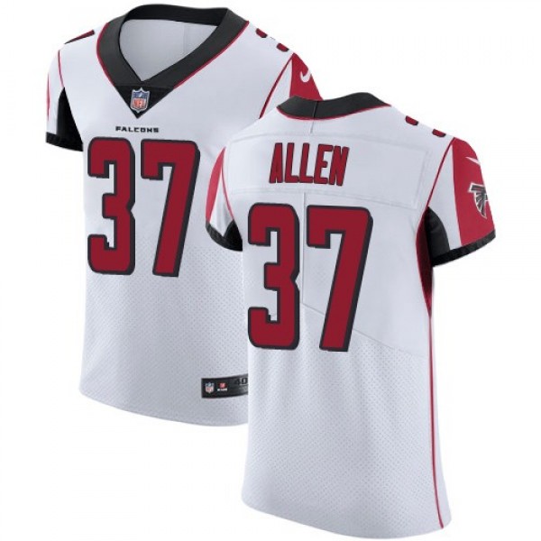 Nike Falcons #37 Ricardo Allen White Men's Stitched NFL Vapor Untouchable Elite Jersey