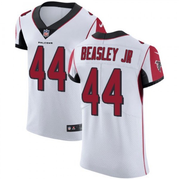 Nike Falcons #44 Vic Beasley Jr White Men's Stitched NFL Vapor Untouchable Elite Jersey
