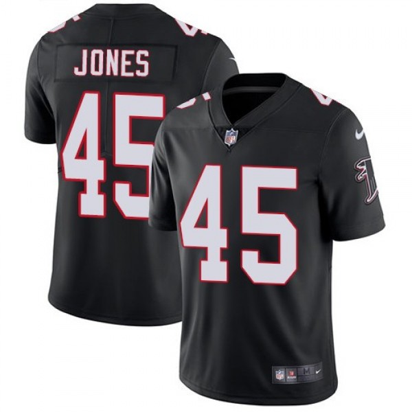 Nike Falcons #45 Deion Jones Black Alternate Men's Stitched NFL Vapor Untouchable Limited Jersey