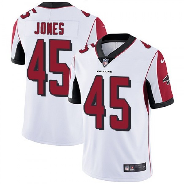 Nike Falcons #45 Deion Jones White Men's Stitched NFL Vapor Untouchable Limited Jersey