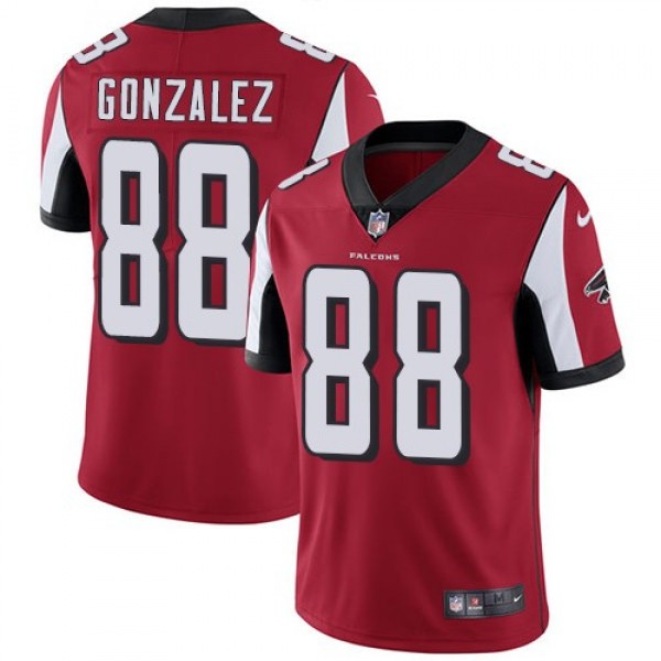 Nike Falcons #88 Tony Gonzalez Red Team Color Men's Stitched NFL Vapor Untouchable Limited Jersey