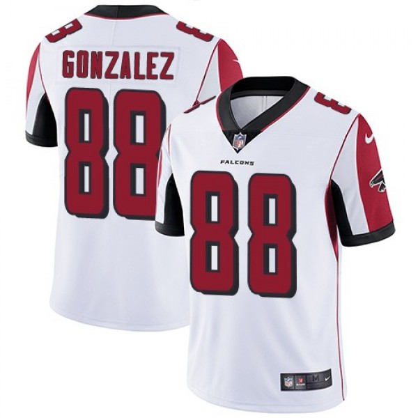 Nike Falcons #88 Tony Gonzalez White Men's Stitched NFL Vapor Untouchable Limited Jersey