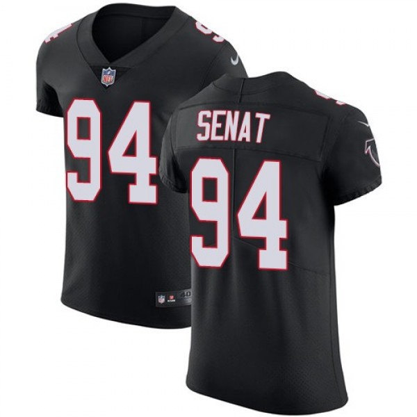 Nike Falcons #94 Deadrin Senat Black Alternate Men's Stitched NFL Vapor Untouchable Elite Jersey