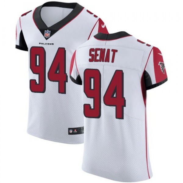 Nike Falcons #94 Deadrin Senat White Men's Stitched NFL Vapor Untouchable Elite Jersey