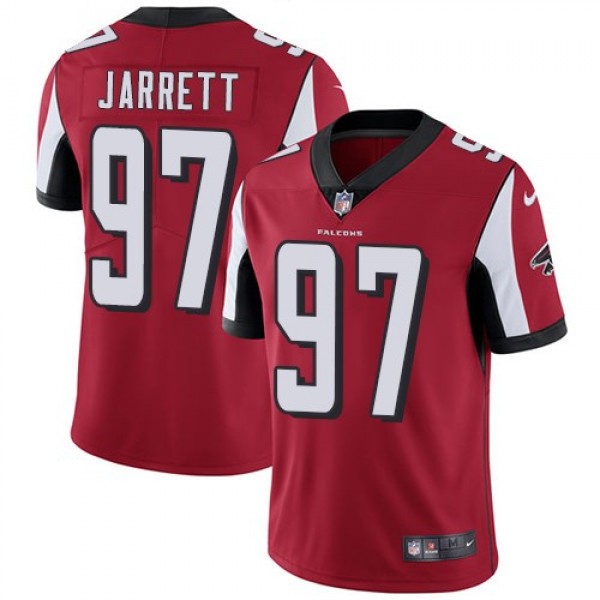 Nike Falcons #97 Grady Jarrett Red Team Color Men's Stitched NFL Vapor Untouchable Limited Jersey