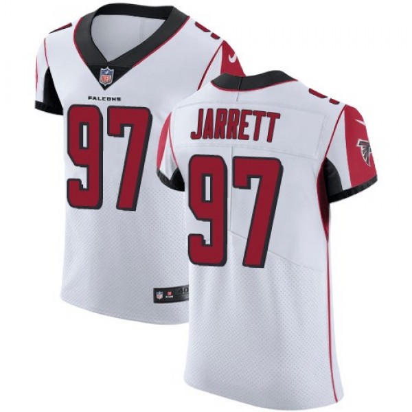 Nike Falcons #97 Grady Jarrett White Men's Stitched NFL Vapor Untouchable Elite Jersey