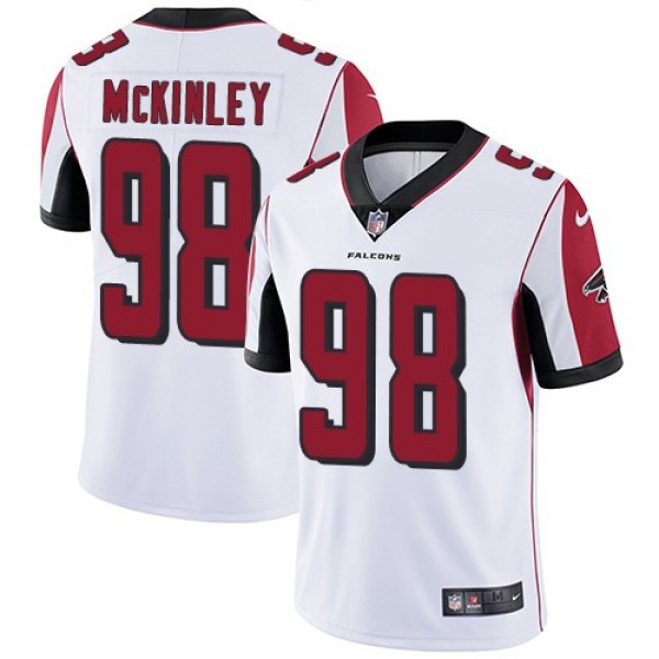 Nike Falcons #98 Takkarist McKinley White Men's Stitched NFL Vapor Untouchable Limited Jersey