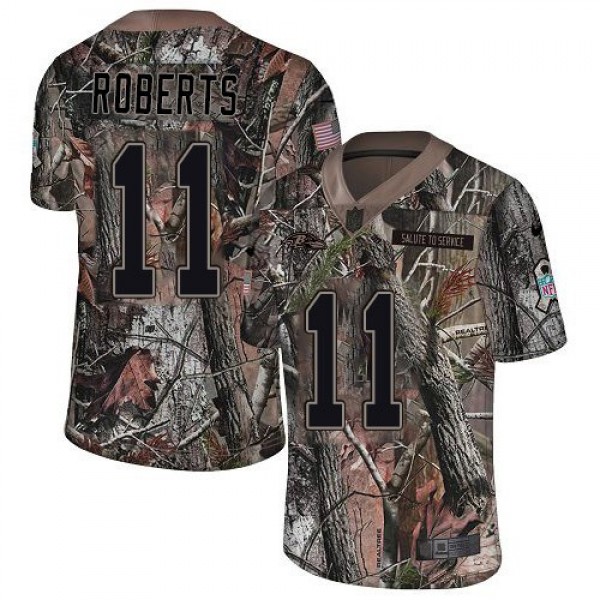 Nike Ravens #11 Seth Roberts Camo Men's Stitched NFL Limited Rush Realtree Jersey