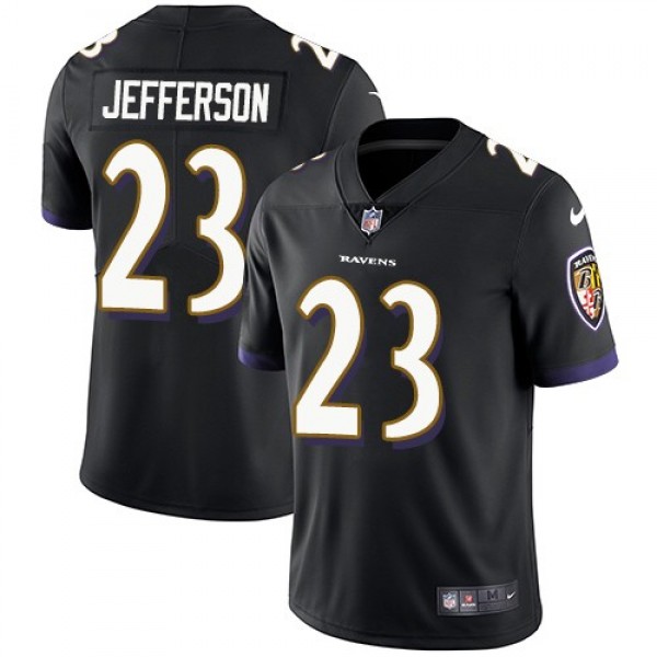 Nike Ravens #23 Tony Jefferson Black Alternate Men's Stitched NFL Vapor Untouchable Limited Jersey