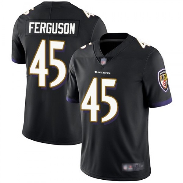 Nike Ravens #45 Jaylon Ferguson Black Alternate Men's Stitched NFL Vapor Untouchable Limited Jersey