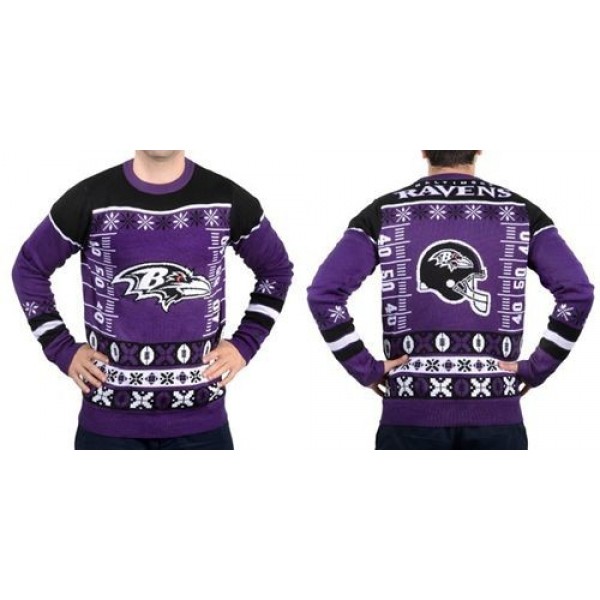 Nike Ravens Men's Ugly Sweater