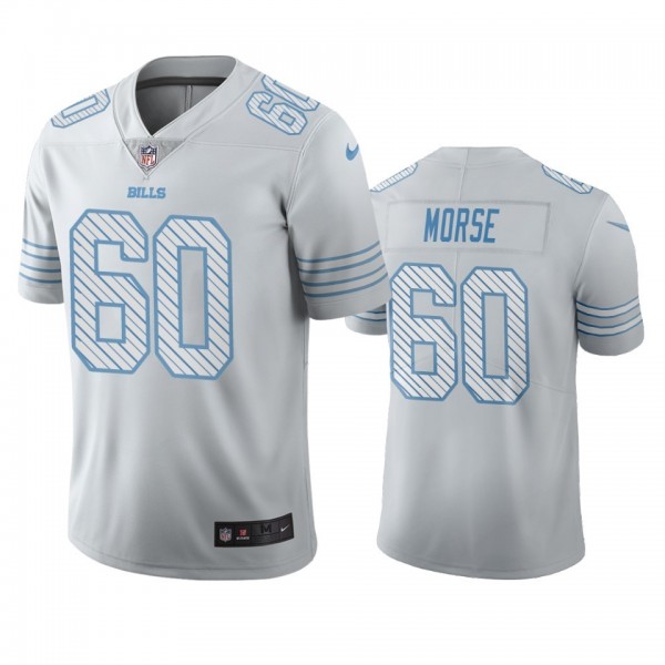 Buffalo Bills #60 Mitch Morse White Vapor Limited City Edition NFL Jersey