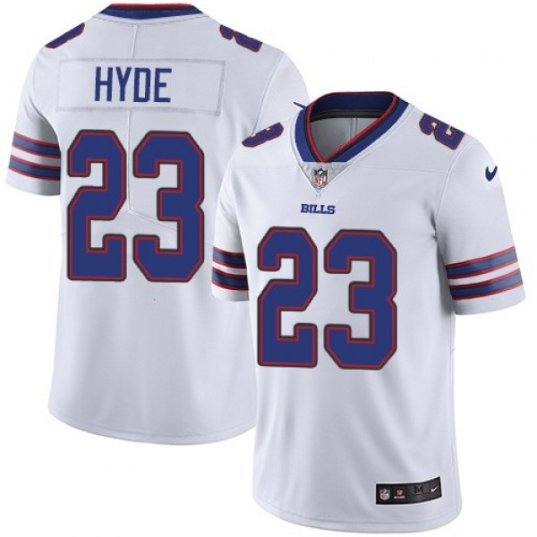 Nike Bills #23 Micah Hyde White Men's Stitched NFL Vapor Untouchable Limited Jersey