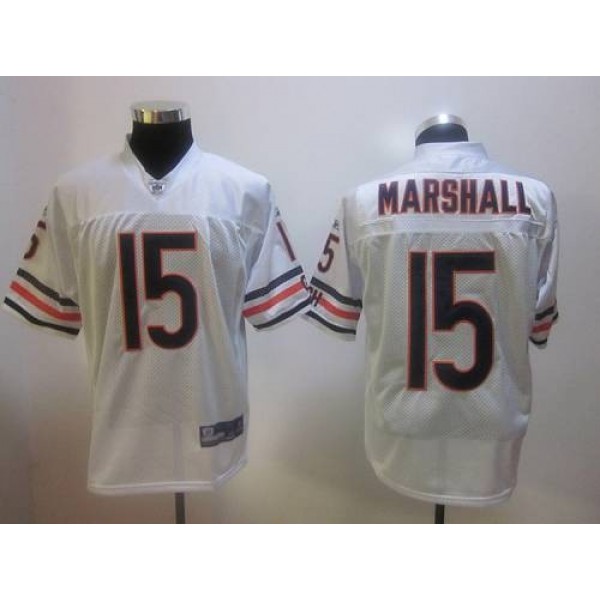 جلكسي فولد Bears #15 Brandon Marshall White Stitched NFL Jersey,NFL Jersey 4xl جلكسي فولد