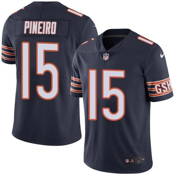 Nike Bears #15 Eddy Pineiro Navy Blue Team Color Men's Stitched NFL Vapor Untouchable Limited Jersey
