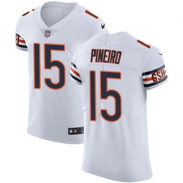 Nike Bears #15 Eddy Pineiro White Men's Stitched NFL Vapor Untouchable Elite Jersey