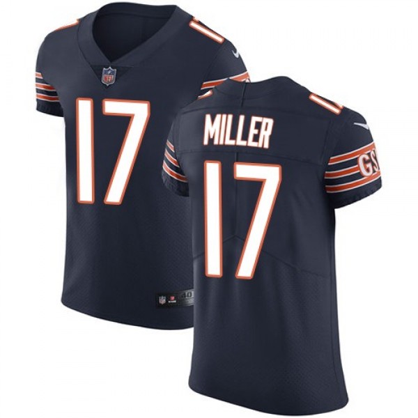 Nike Bears #17 Anthony Miller Navy Blue Team Color Men's Stitched NFL Vapor Untouchable Elite Jersey