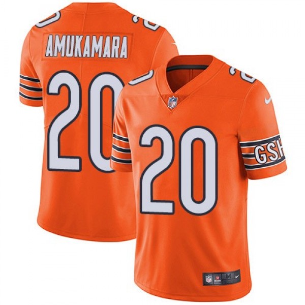 Nike Bears #20 Prince Amukamara Orange Men's Stitched NFL Limited Rush Jersey