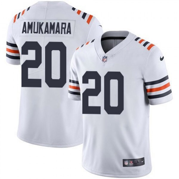 Nike Bears #20 Prince Amukamara White Men's 2019 Alternate Classic Stitched NFL Vapor Untouchable Limited Jersey