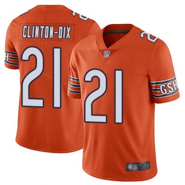 Nike Bears #21 Ha Ha Clinton-Dix Orange Men's Stitched NFL Limited Rush Jersey