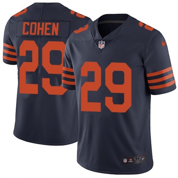 Nike Bears #29 Tarik Cohen Navy Blue Alternate Men's Stitched NFL Vapor Untouchable Limited Jersey