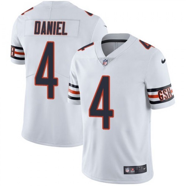 Nike Bears #4 Chase Daniel White Men's Stitched NFL Vapor Untouchable Limited Jersey