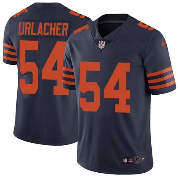 Nike Bears #54 Brian Urlacher Navy Blue Alternate Men's Stitched NFL Vapor Untouchable Limited Jersey