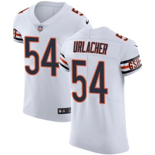 Nike Bears #54 Brian Urlacher White Men's Stitched NFL Vapor Untouchable Elite Jersey
