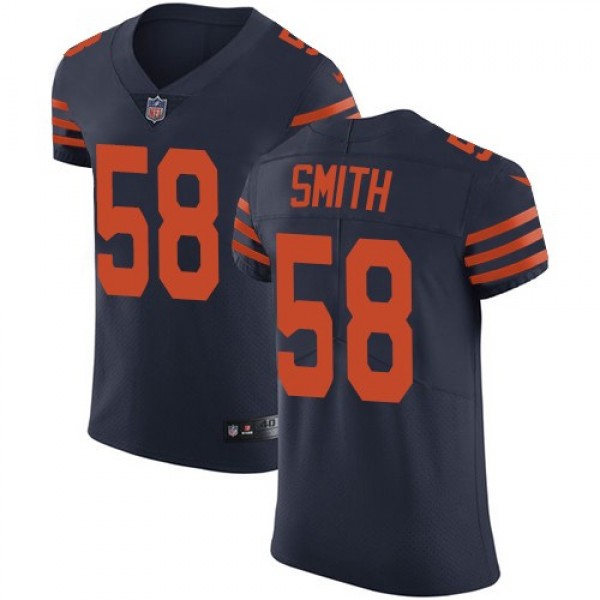 Nike Bears #58 Roquan Smith Navy Blue Alternate Men's Stitched NFL Vapor Untouchable Elite Jersey
