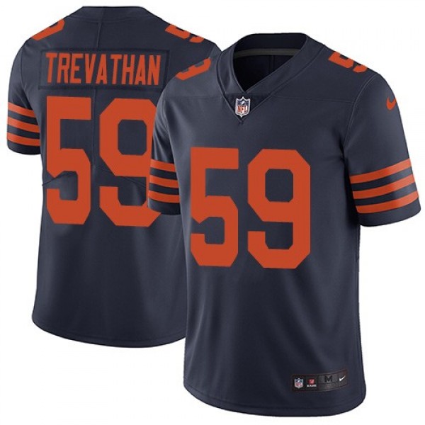 Nike Bears #59 Danny Trevathan Navy Blue Alternate Men's Stitched NFL Vapor Untouchable Limited Jersey