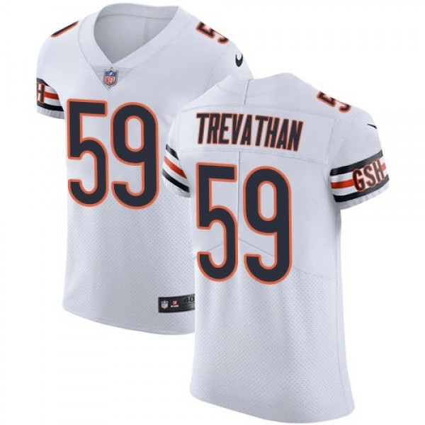 Nike Bears #59 Danny Trevathan White Men's Stitched NFL Vapor Untouchable Elite Jersey
